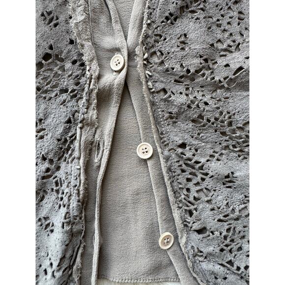 TRANSIT par such Leather “lace” vest - Picture 8 of 11